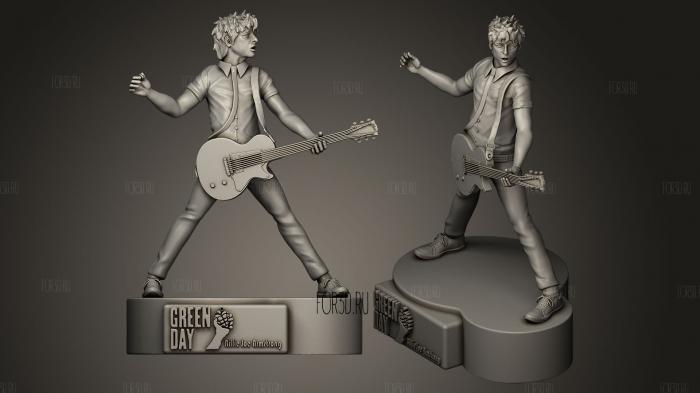 GREEN DAY stl model for CNC